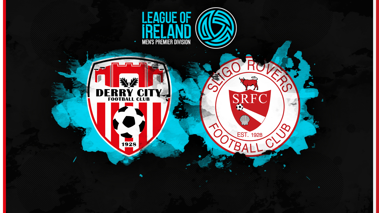 Derry City vs Sligo Rovers poster