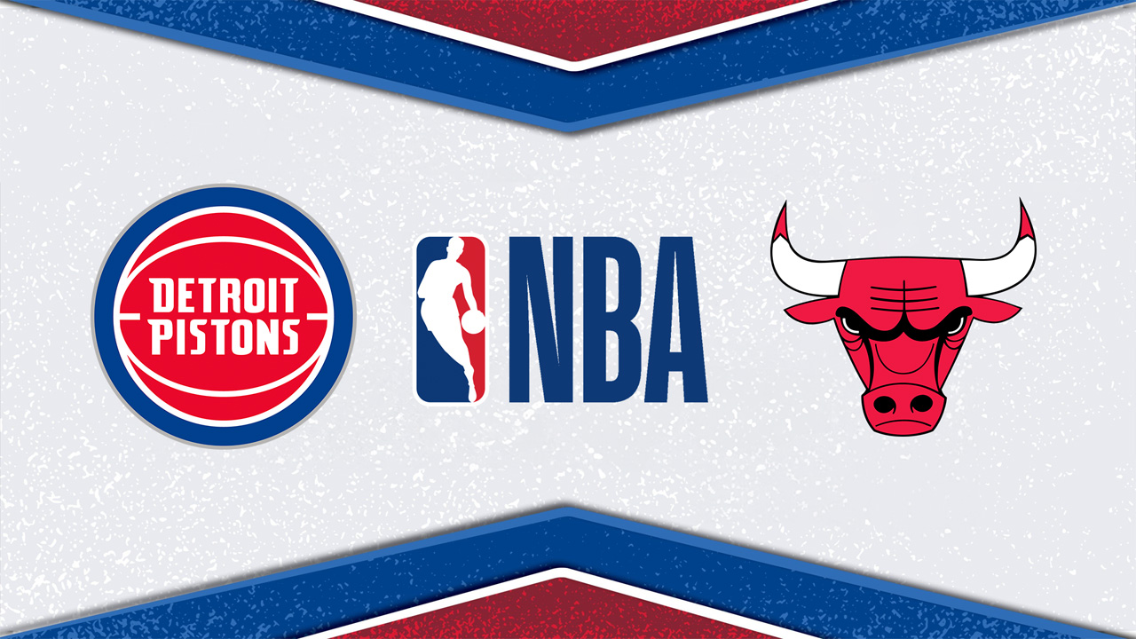 Detroit Pistons vs Chicago Bulls poster Detroit Pistons vs Chicago Bulls poster