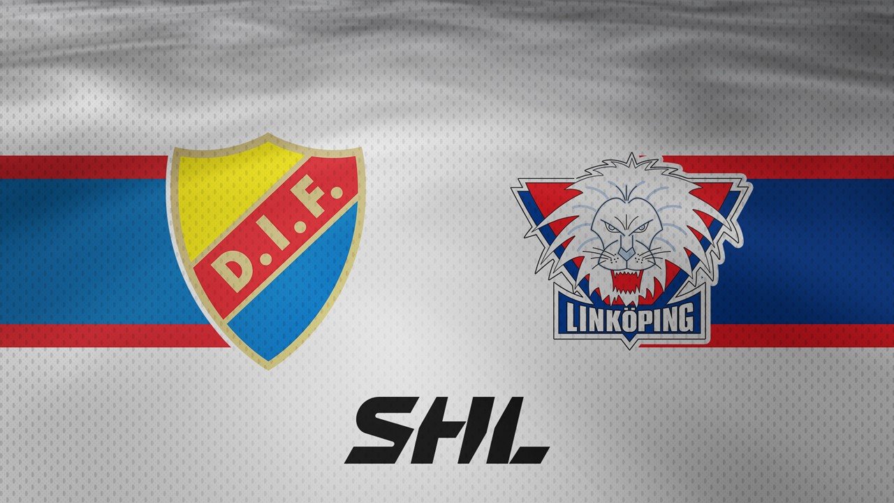 Djurgårdens IF vs Linköpings HC poster Djurgårdens IF vs Linköpings HC poster