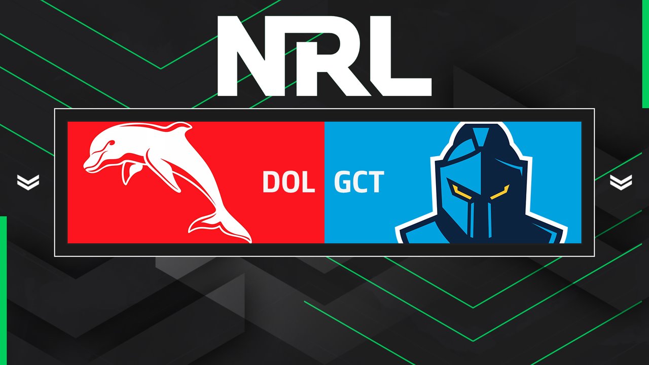 Dolphins vs Gold Coast Titans poster