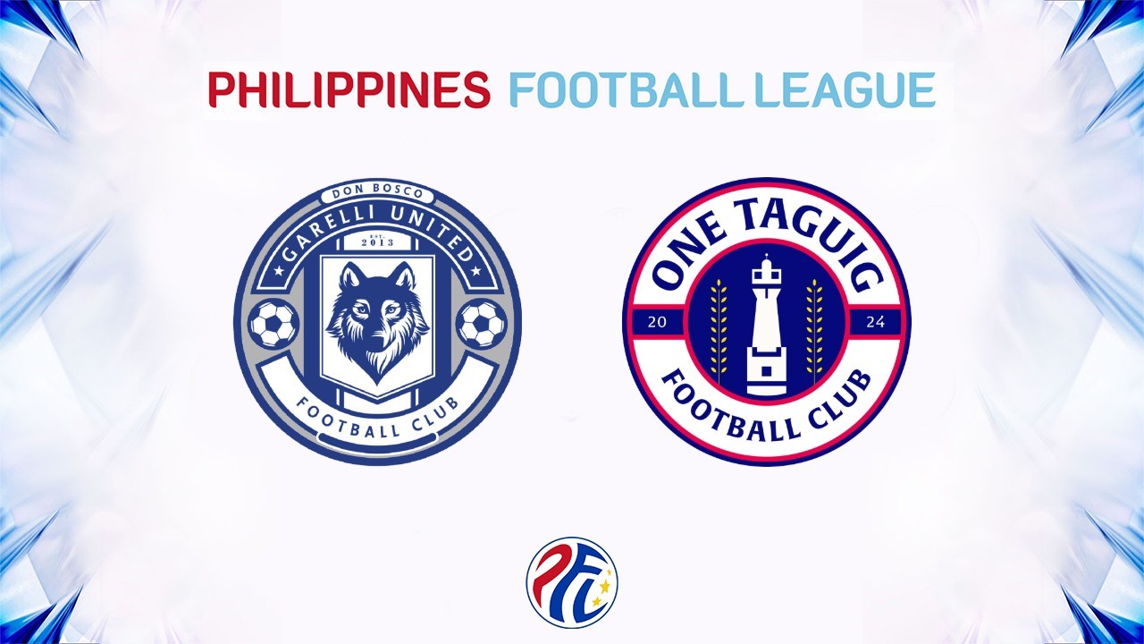 Don Bosco Garelli United vs One Taguig poster