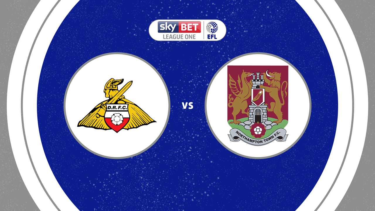 Doncaster Rovers vs Northampton Town poster