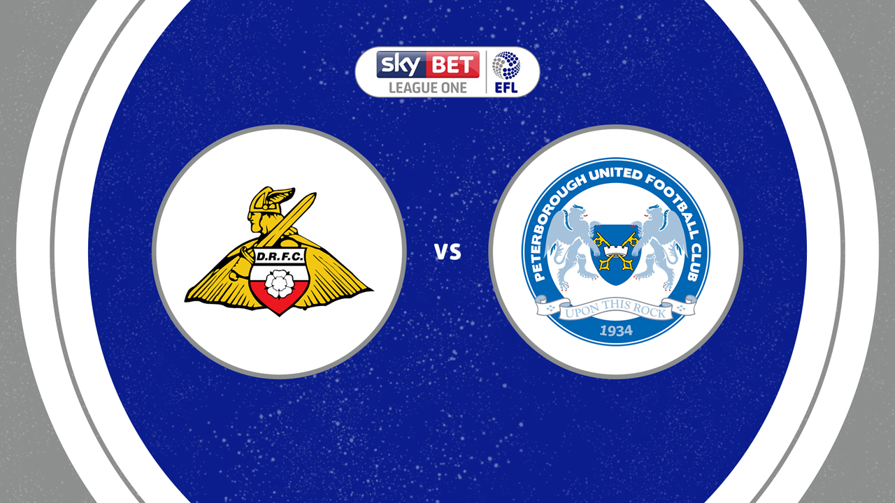 Doncaster Rovers vs Peterborough United poster