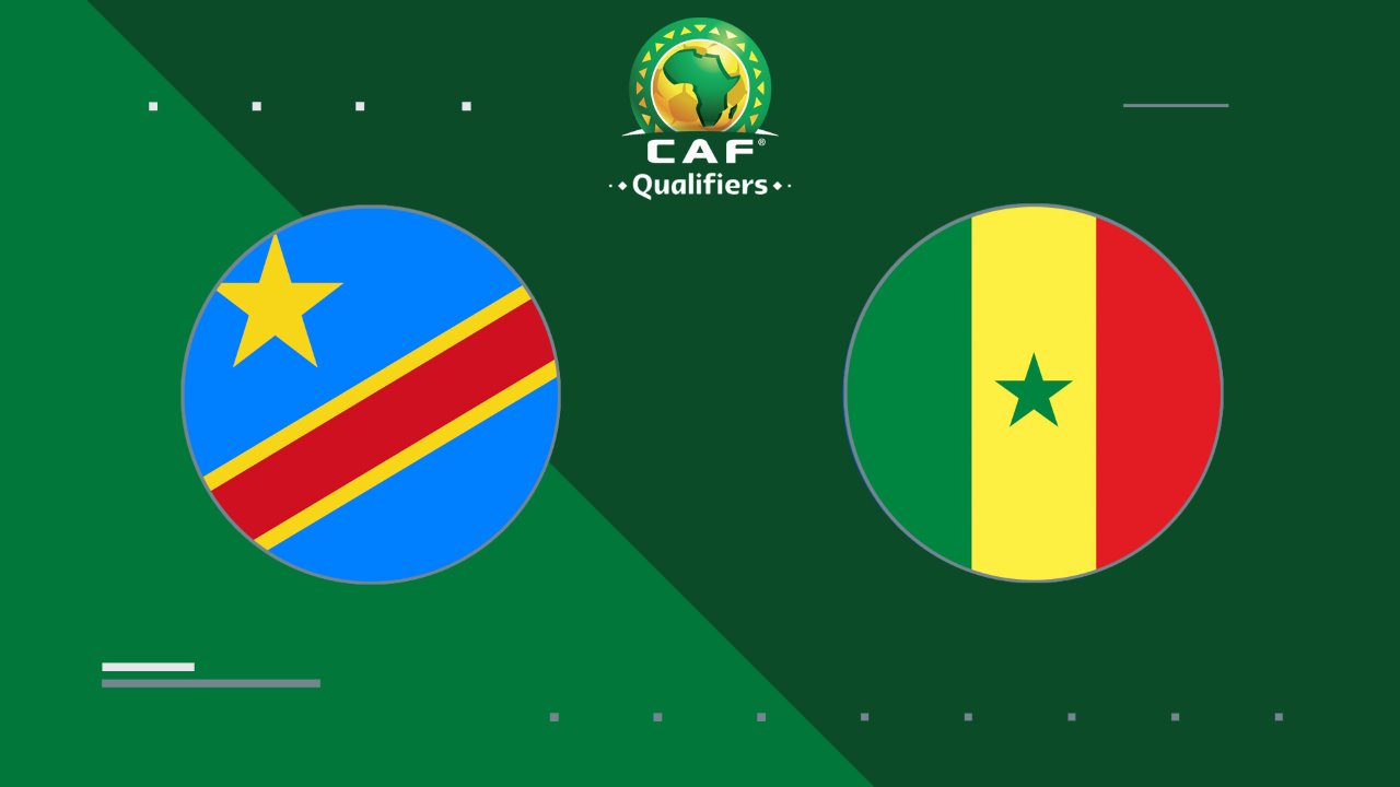 DR Congo vs Senegal poster
