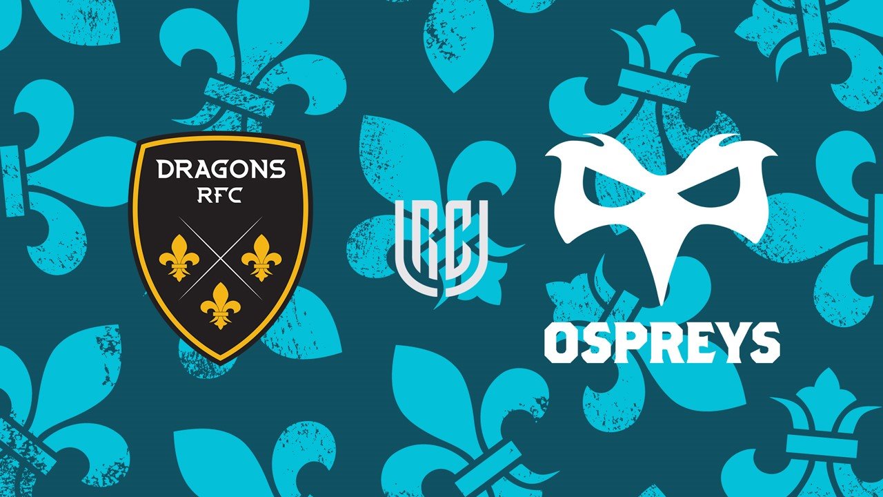 Dragons vs Ospreys poster