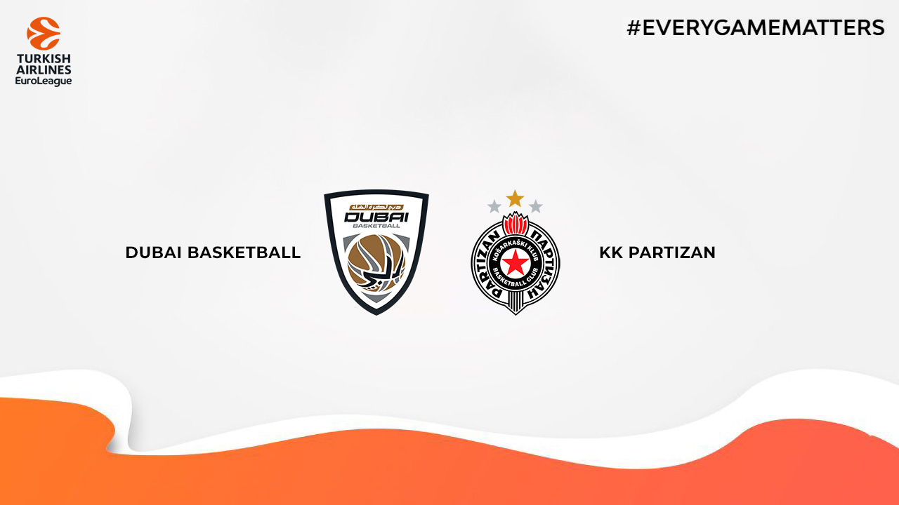 Dubai Basketball vs KK Partizan poster
