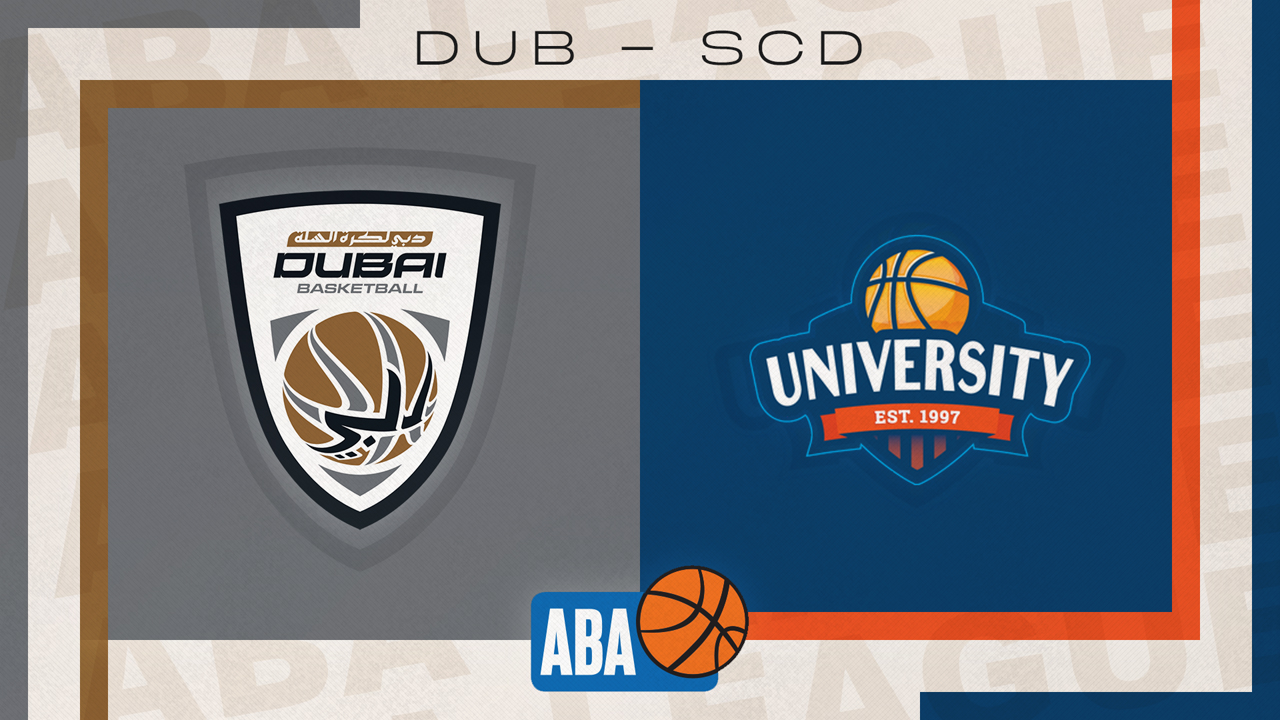 Dubai Basketball vs KK Studentski centar poster