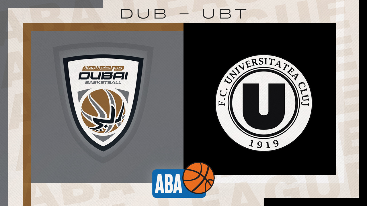 Dubai Basketball vs U-BT Cluj-Napoca poster