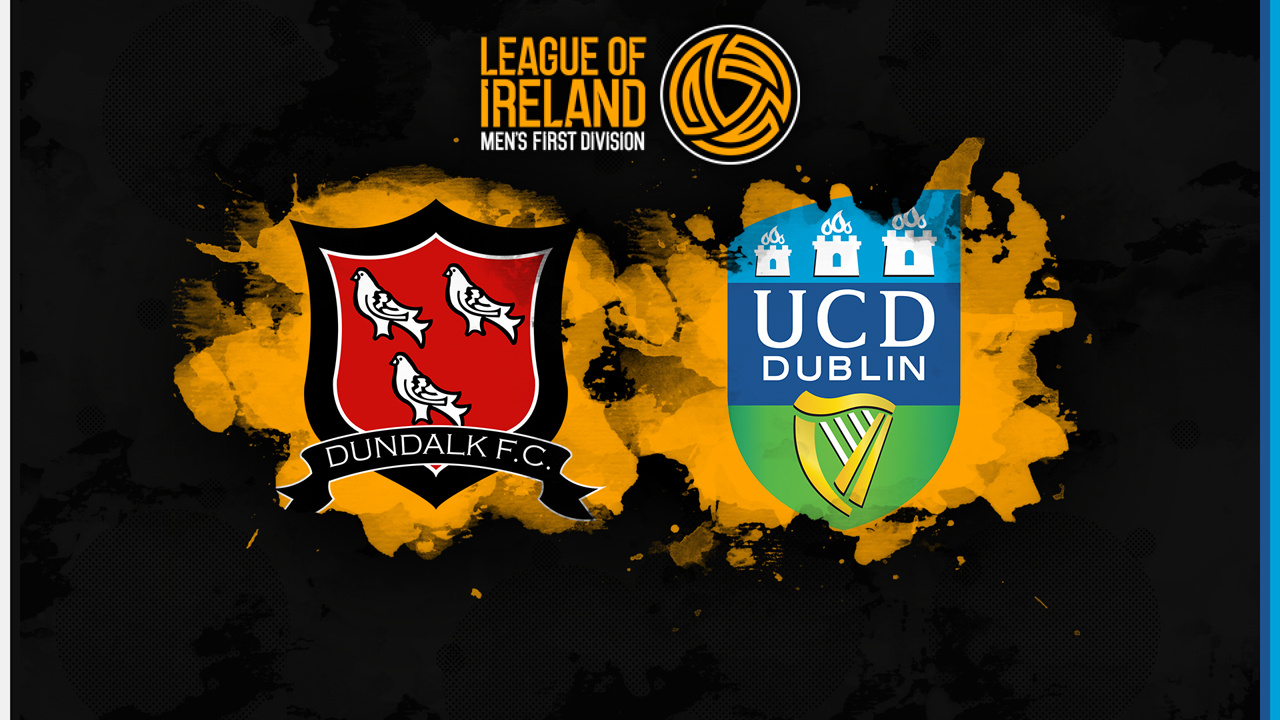 Dundalk vs UCD poster