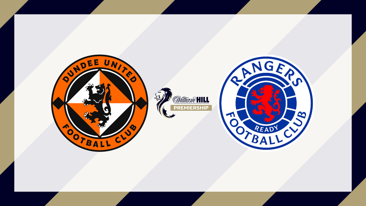 Dundee United vs Rangers poster