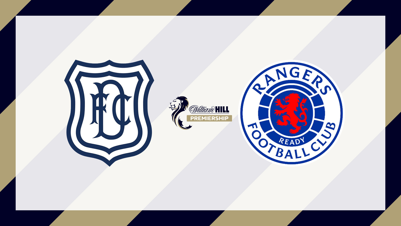 Dundee vs Rangers poster Dundee vs Rangers poster