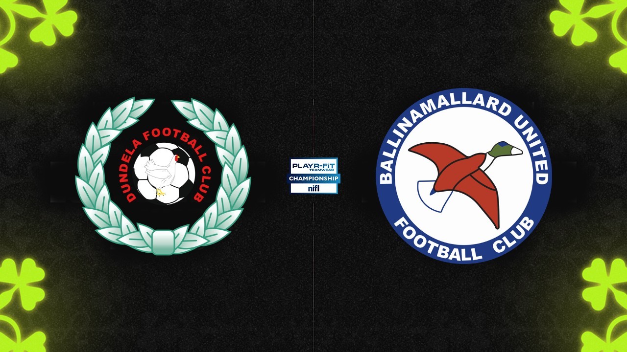 Dundela vs Ballinamallard United poster