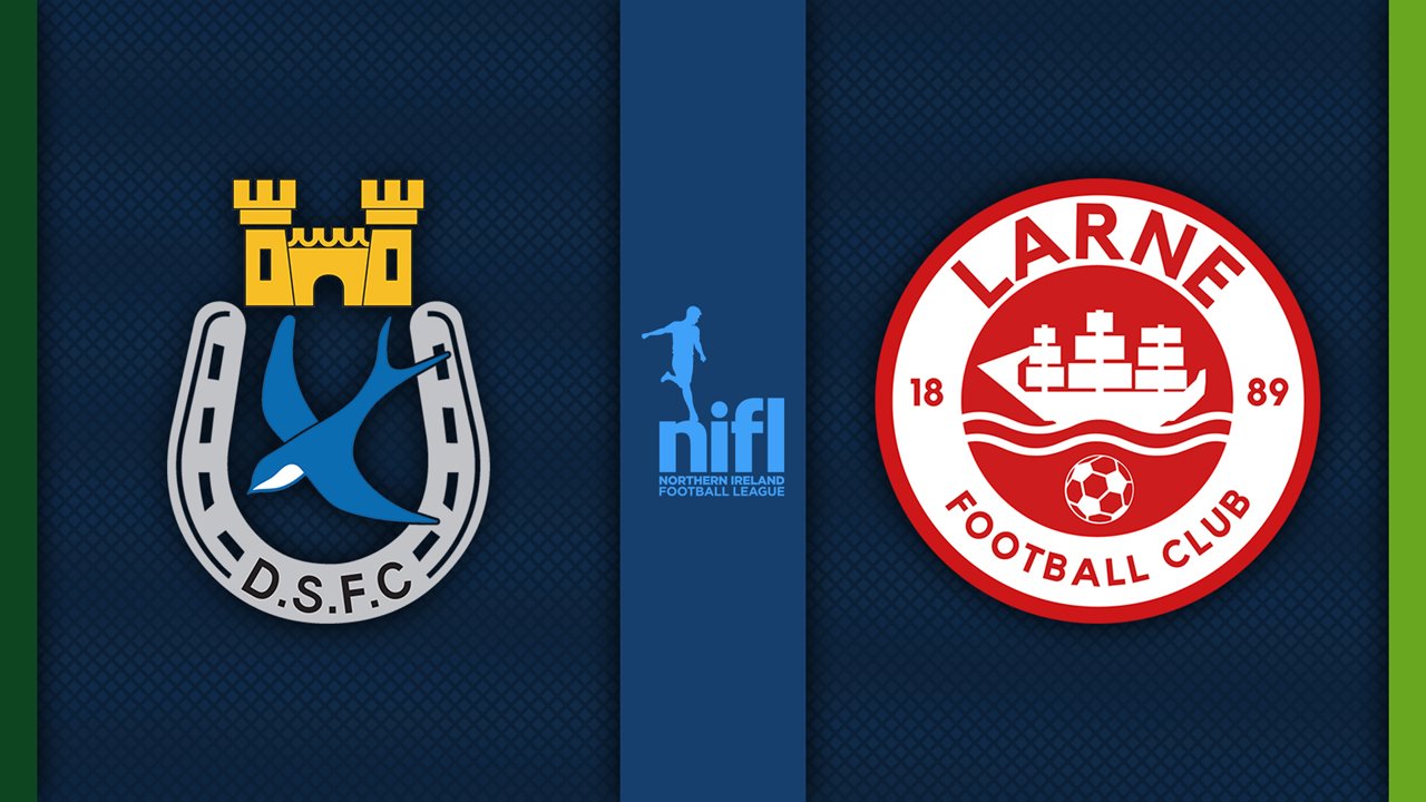 Dungannon Swifts vs Larne poster Dungannon Swifts vs Larne poster