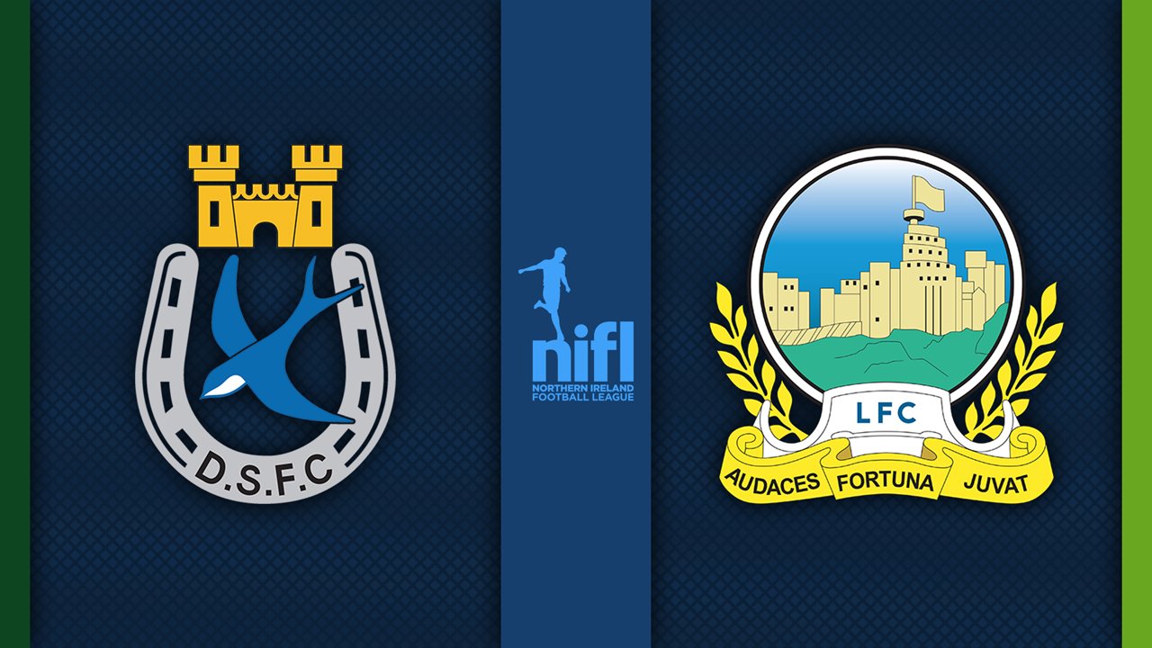 Dungannon Swifts vs Linfield poster Dungannon Swifts vs Linfield poster