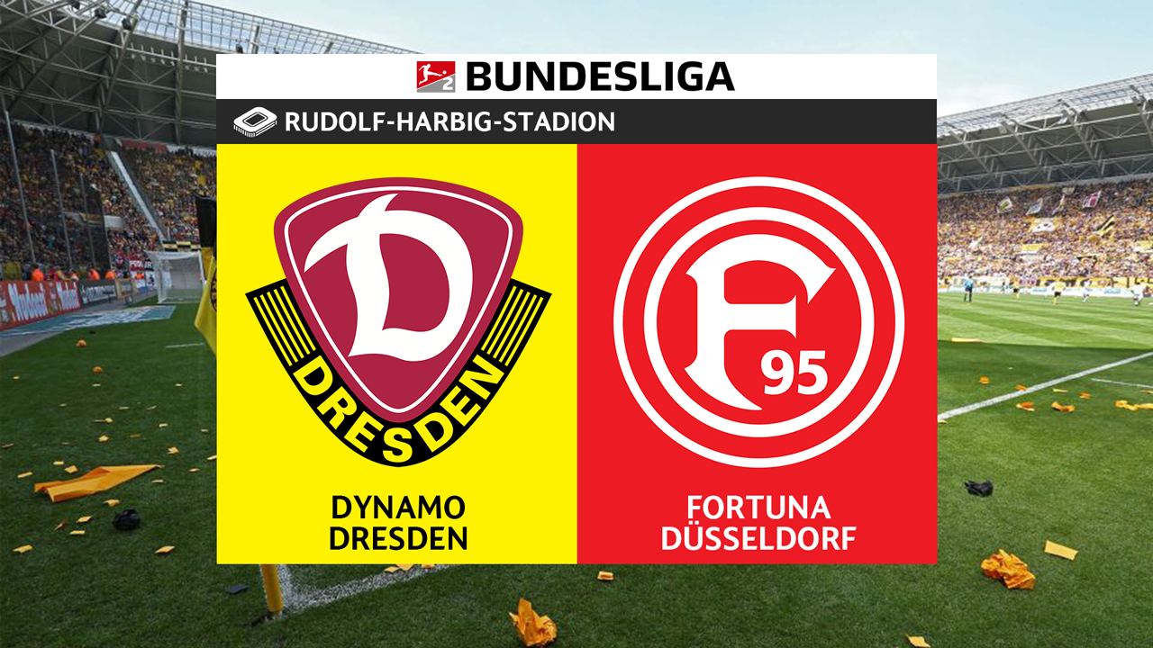 Dynamo Dresden vs Fortuna Düsseldorf poster