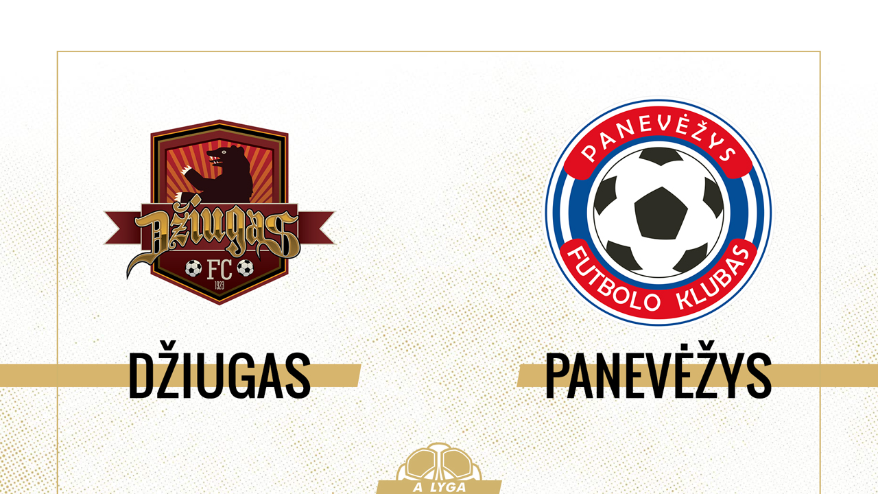 Džiugas Telšiai vs Panevėžys poster