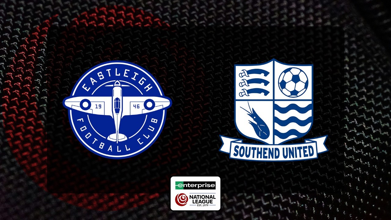 Eastleigh vs Southend United poster