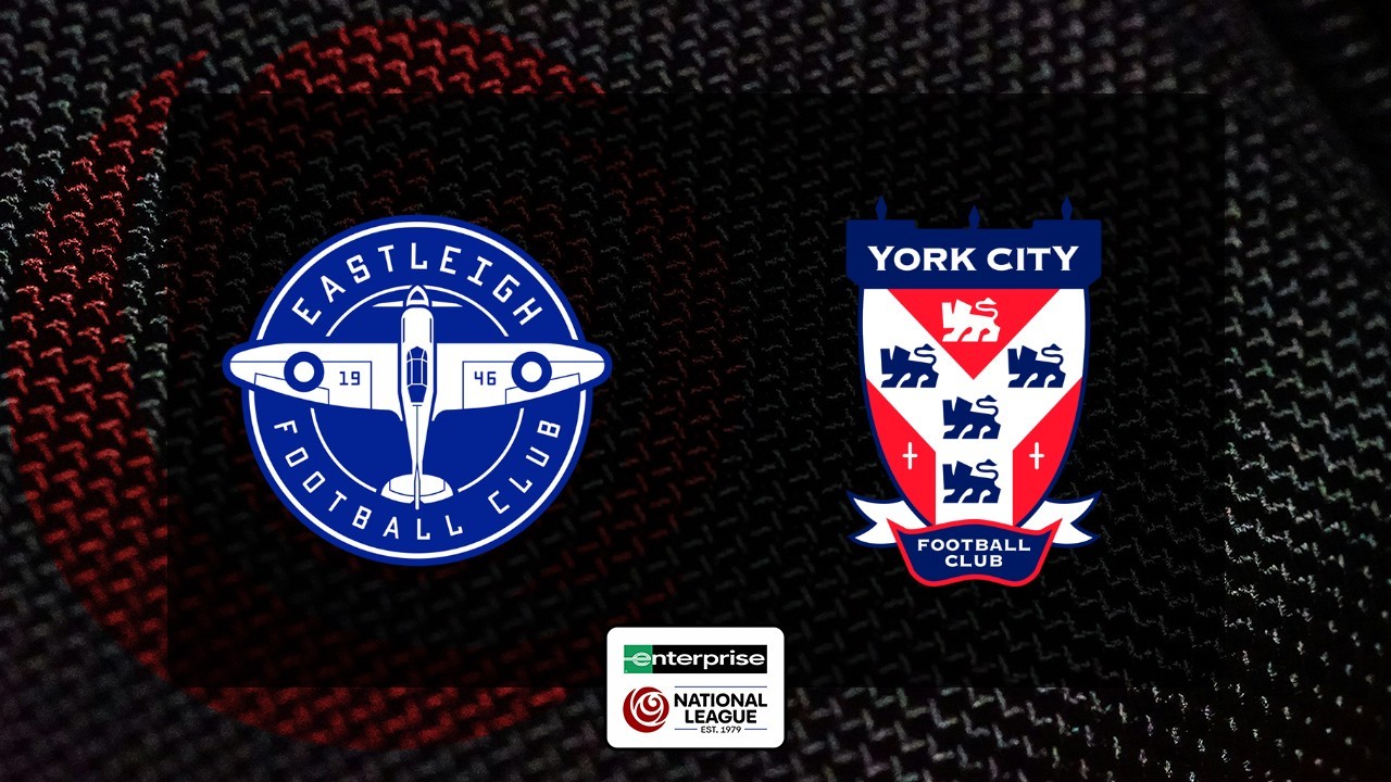 Eastleigh vs York City poster