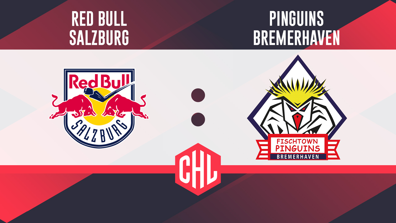 EC Red Bull Salzburg vs Fischtown Pinguins poster