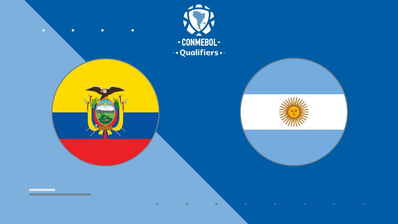 Ecuador vs Argentina poster