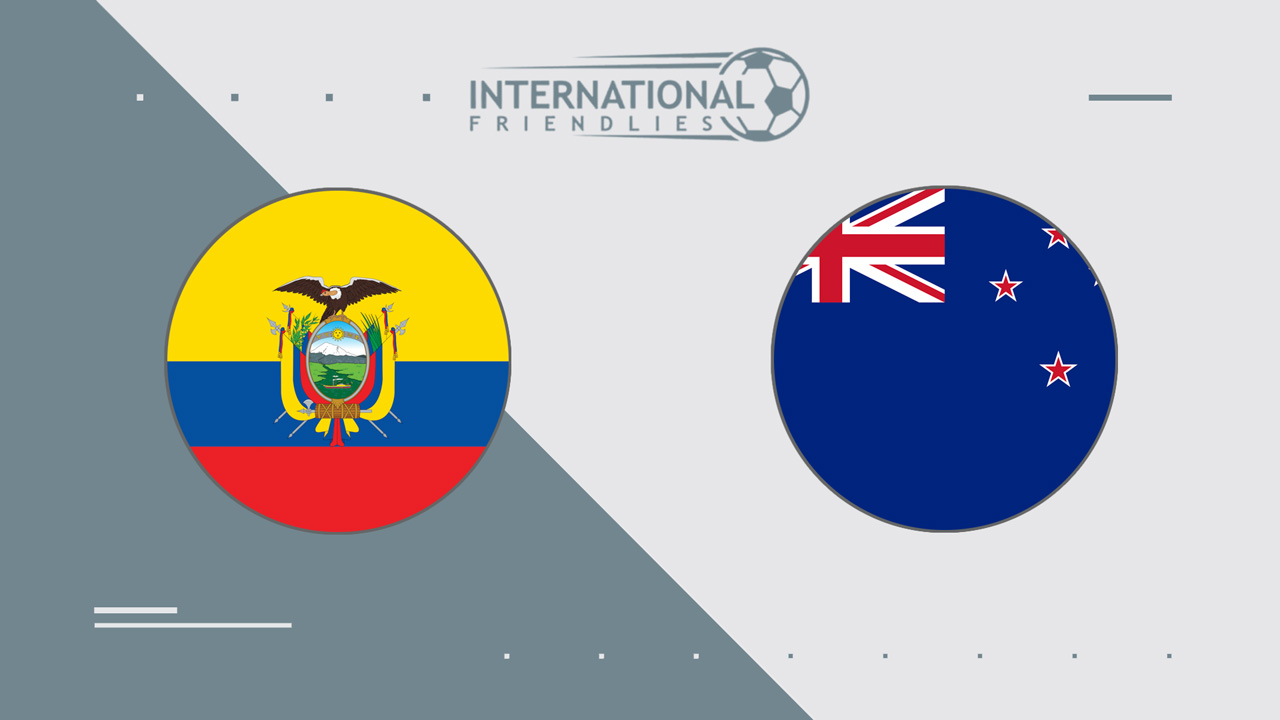 Ecuador vs New Zealand poster Ecuador vs New Zealand poster