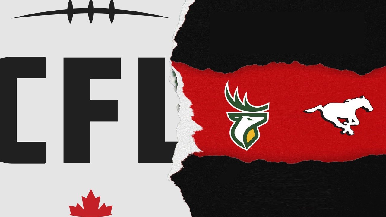 Edmonton Elks vs Calgary Stampeders poster