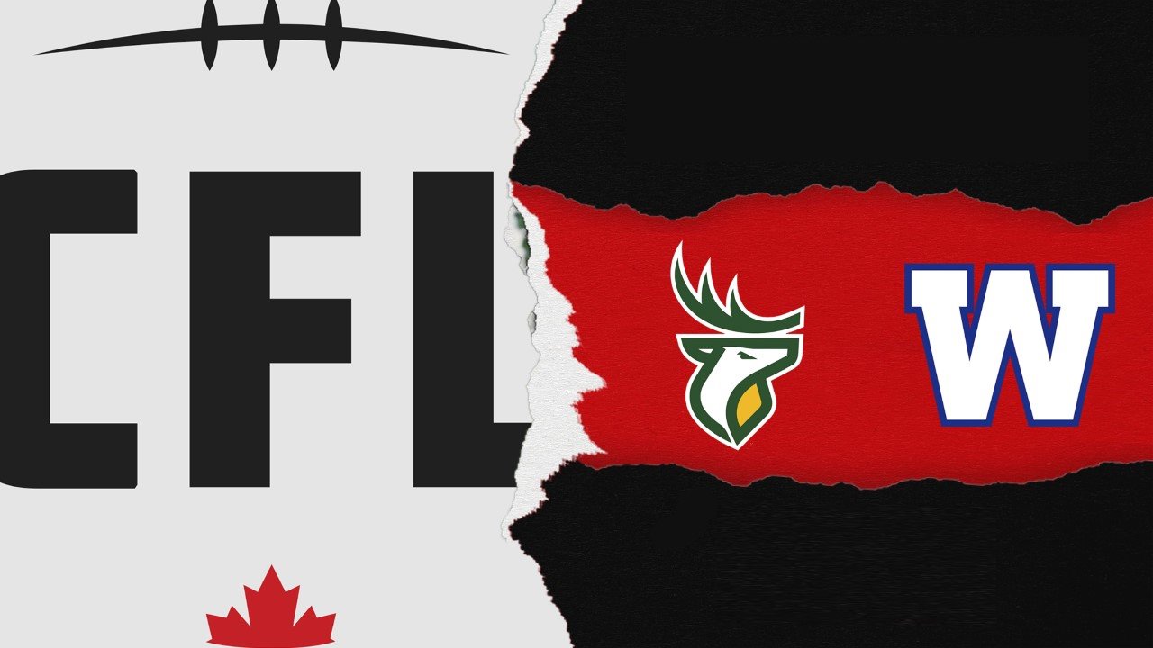 Edmonton Elks vs Winnipeg Blue Bombers poster