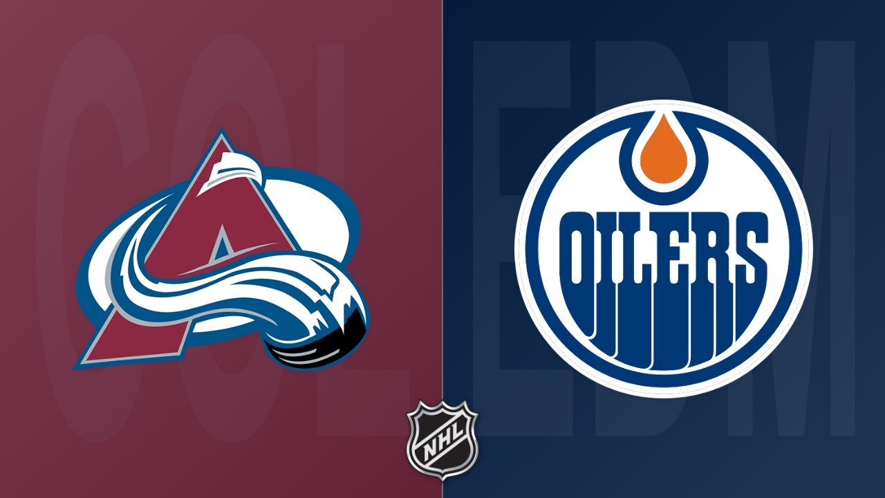 Edmonton Oilers vs Colorado Avalanche poster