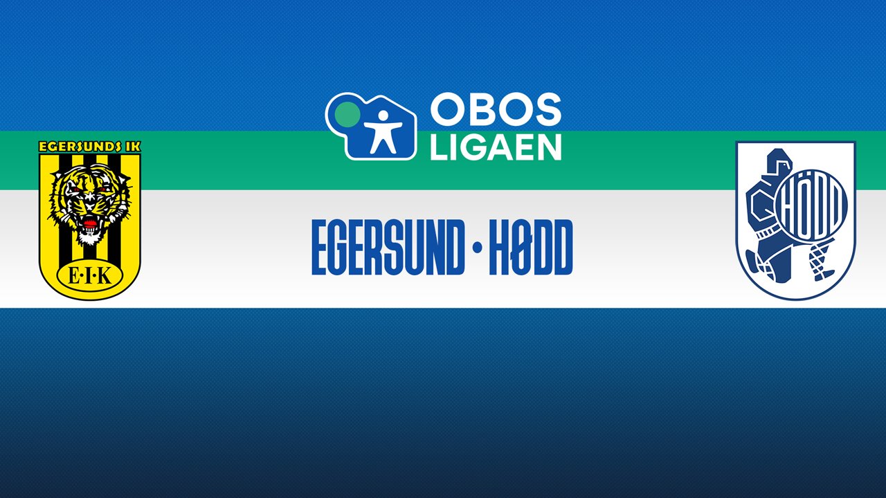 Egersund vs Hødd poster