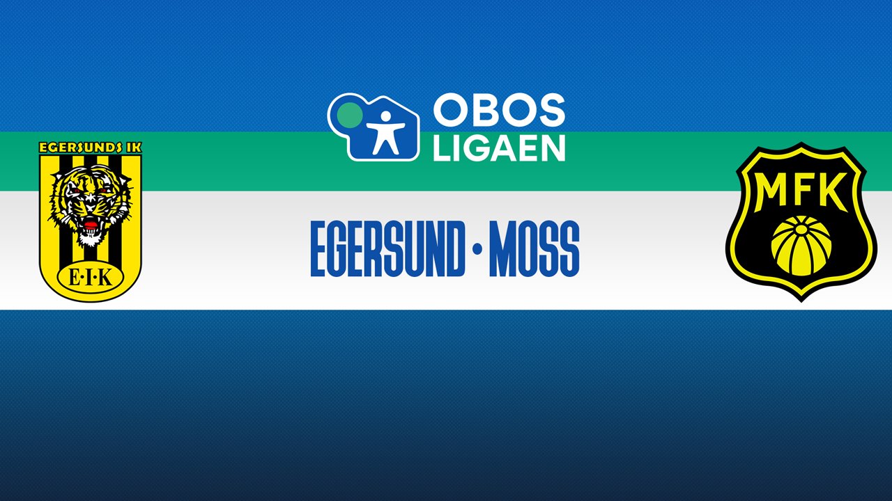 Egersund vs Moss poster