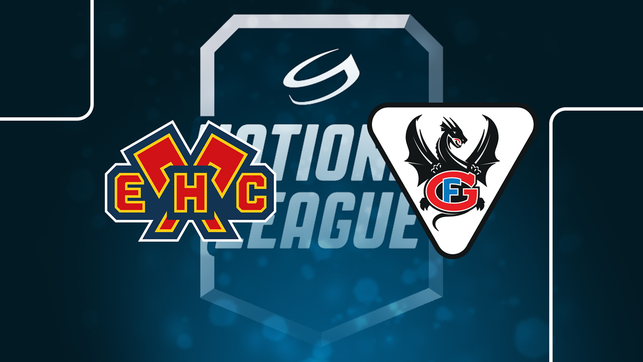 EHC Biel-Bienne vs HC Fribourg-Gottéron poster EHC Biel-Bienne vs HC Fribourg-Gottéron poster