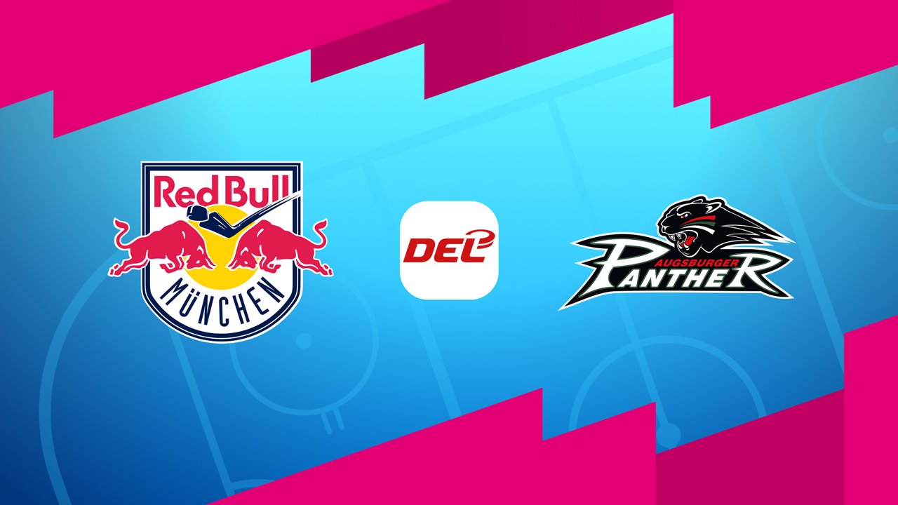 EHC Red Bull München vs Augsburger Panther poster EHC Red Bull München vs Augsburger Panther poster