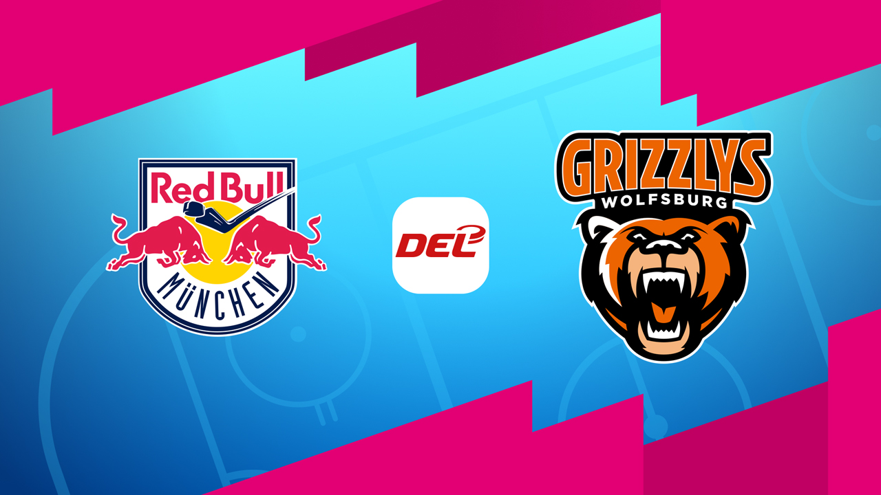EHC Red Bull München vs Grizzlys Wolfsburg poster EHC Red Bull München vs Grizzlys Wolfsburg poster