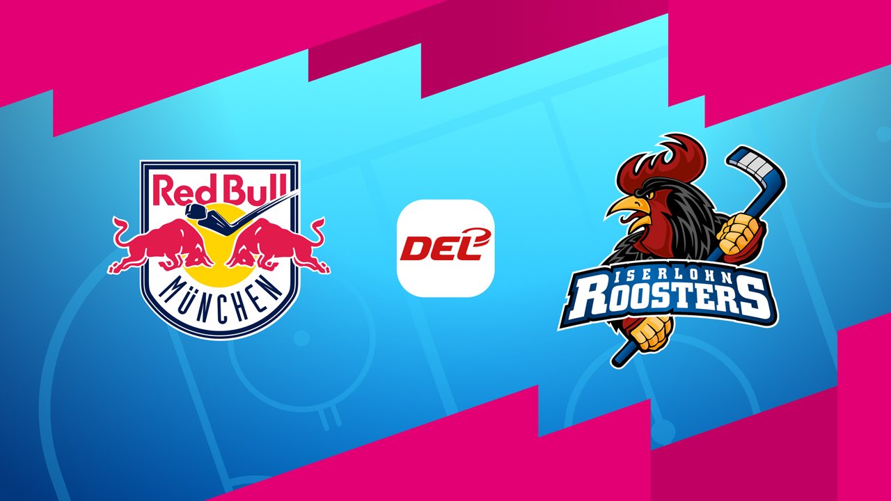 EHC Red Bull München vs Iserlohn Roosters poster EHC Red Bull München vs Iserlohn Roosters poster