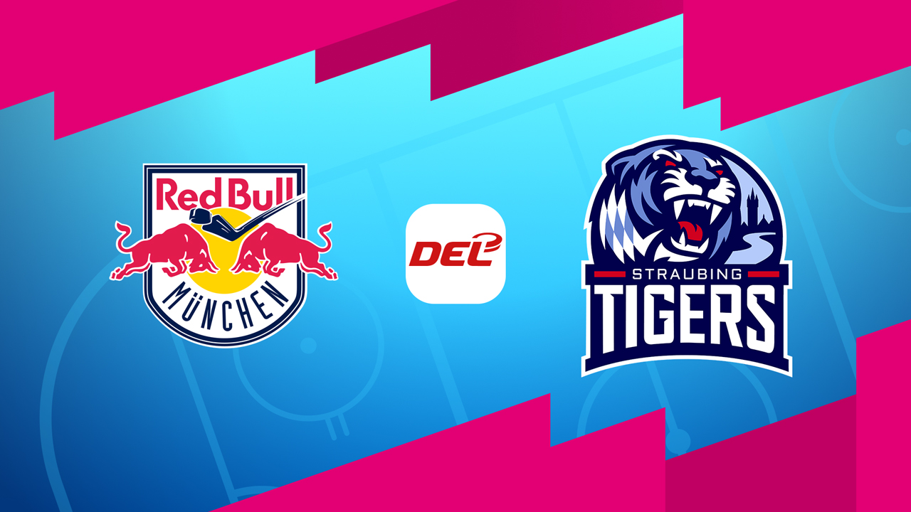 EHC Red Bull München vs Straubing Tigers poster EHC Red Bull München vs Straubing Tigers poster