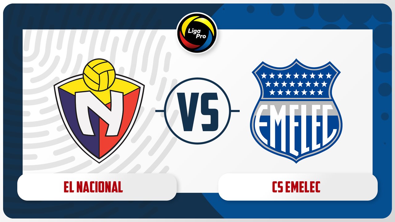 El Nacional vs Emelec poster