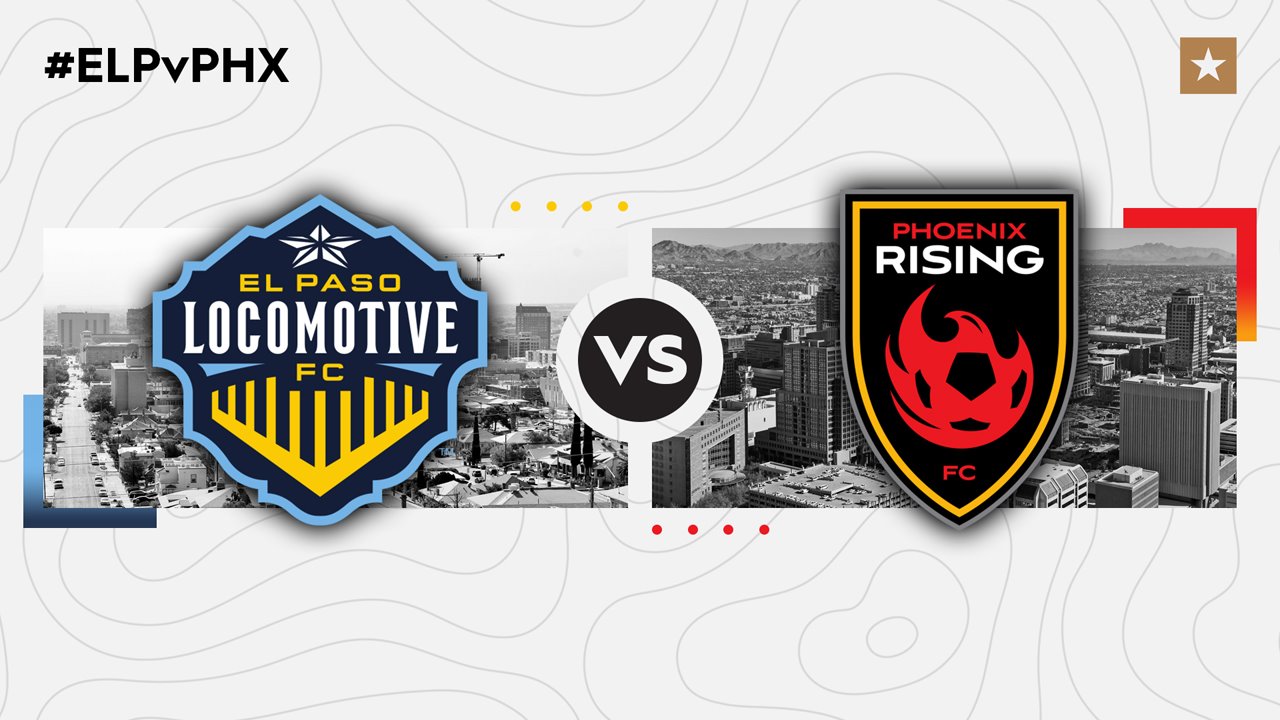 El Paso Locomotive vs Phoenix Rising poster
