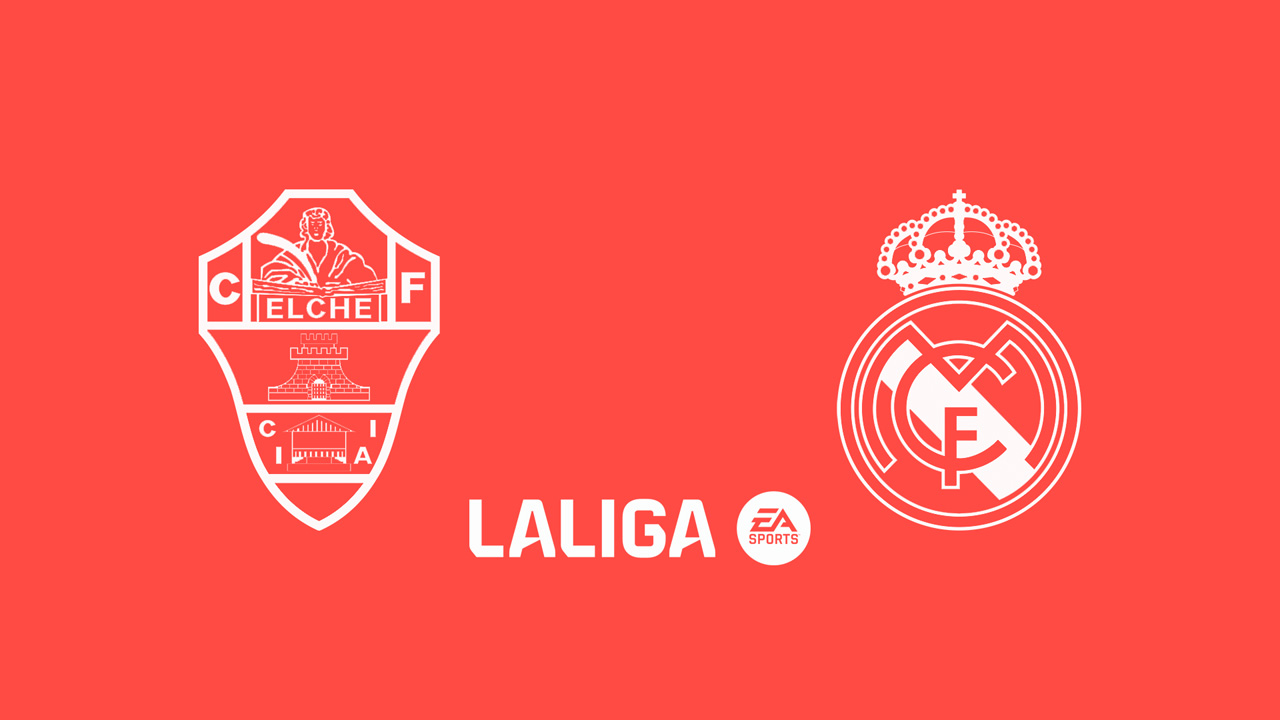 Elche vs Real Madrid poster Elche vs Real Madrid poster