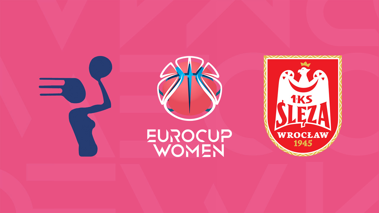 Elfic Fribourg vs Ślęza Wrocław Basketball Women poster