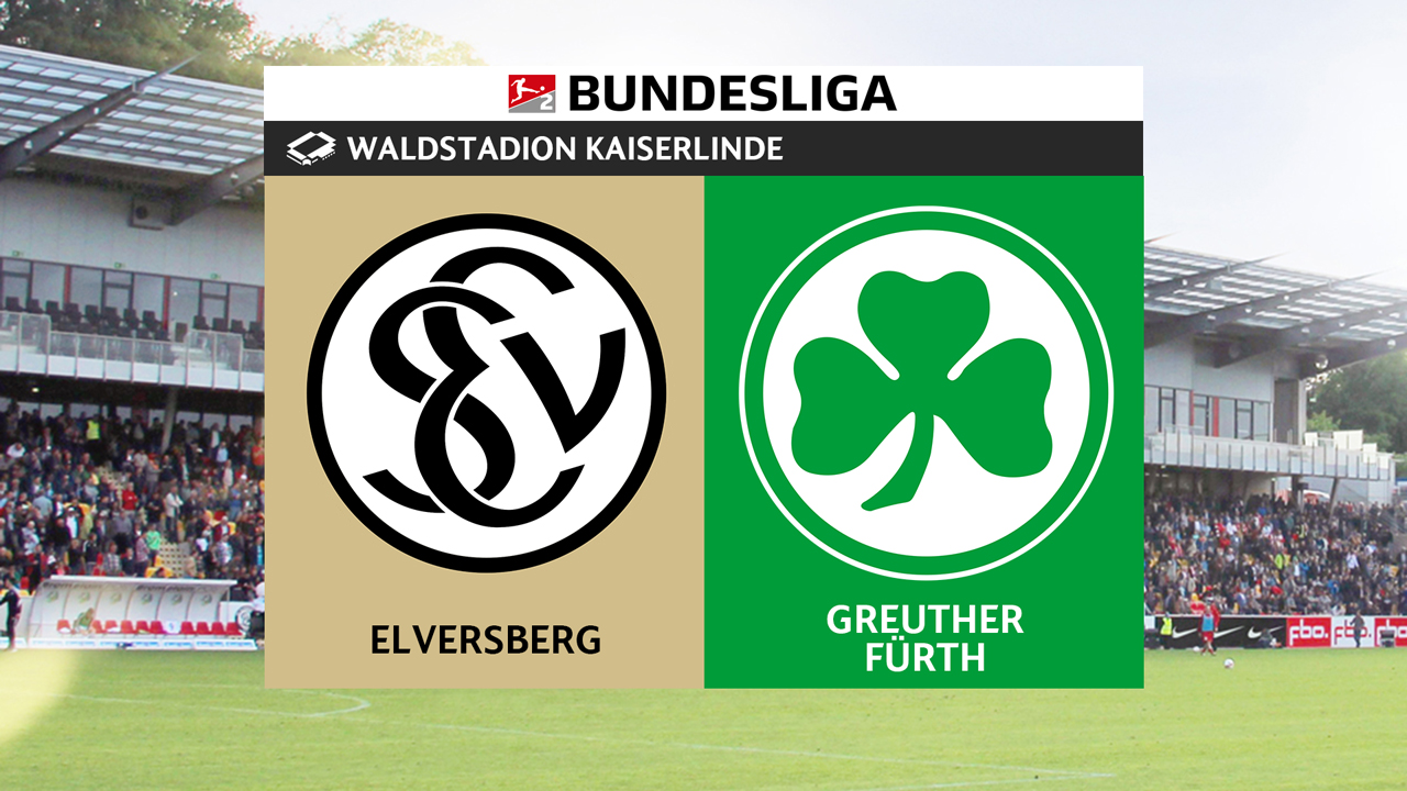Elversberg vs Greuther Fürth poster