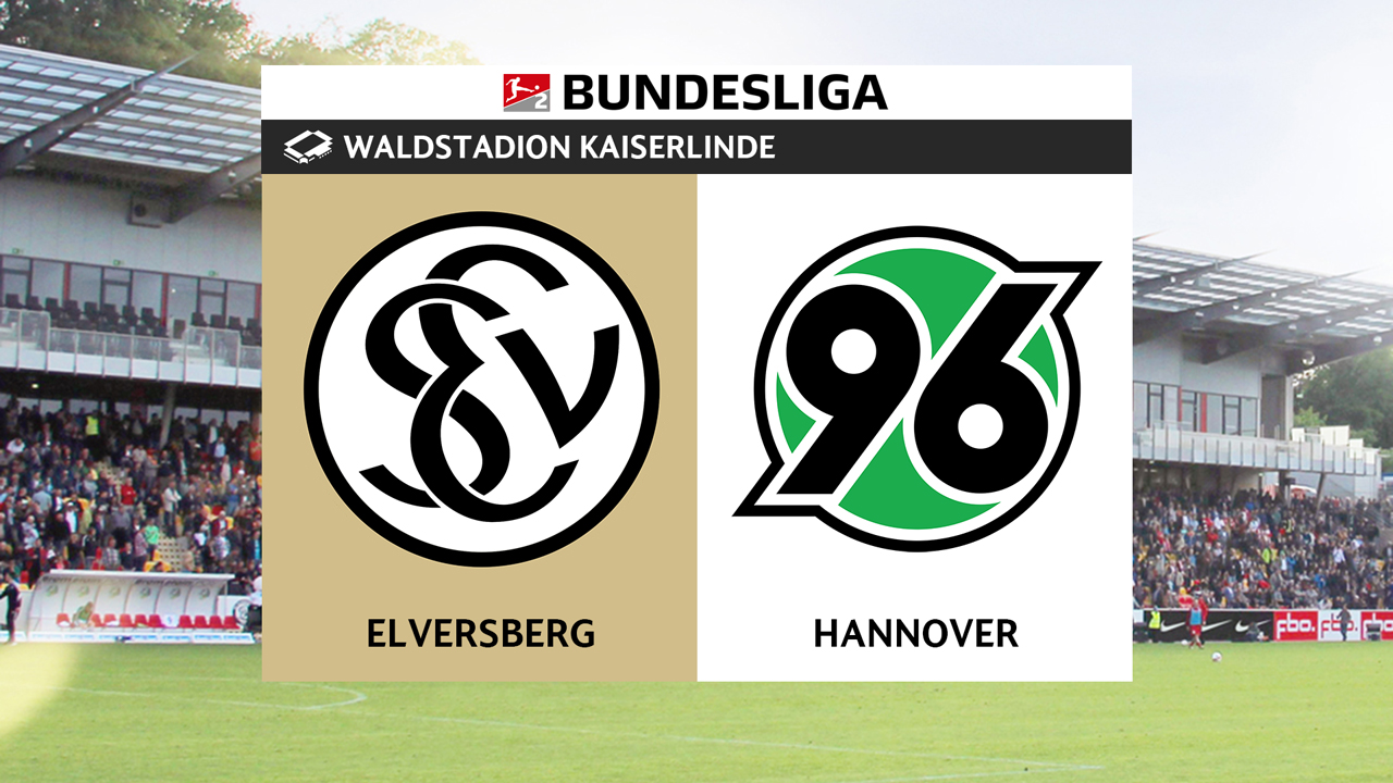 Elversberg vs Hannover poster