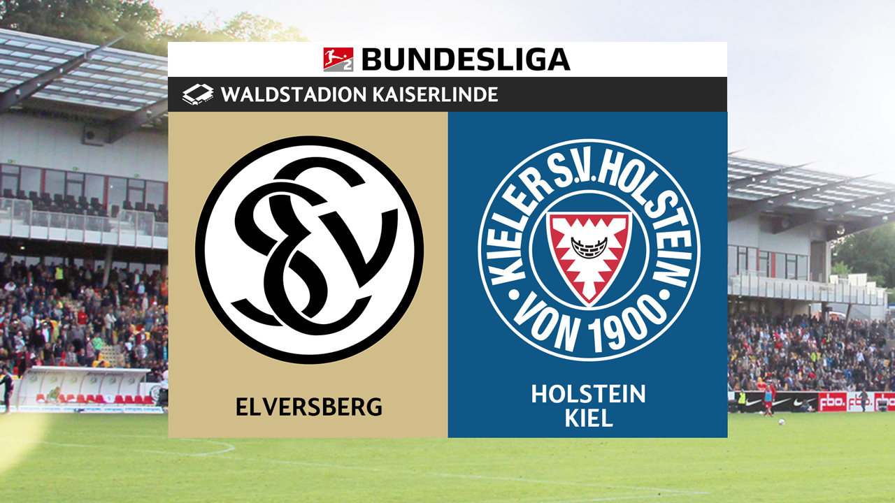 Elversberg vs Holstein Kiel poster Elversberg vs Holstein Kiel poster