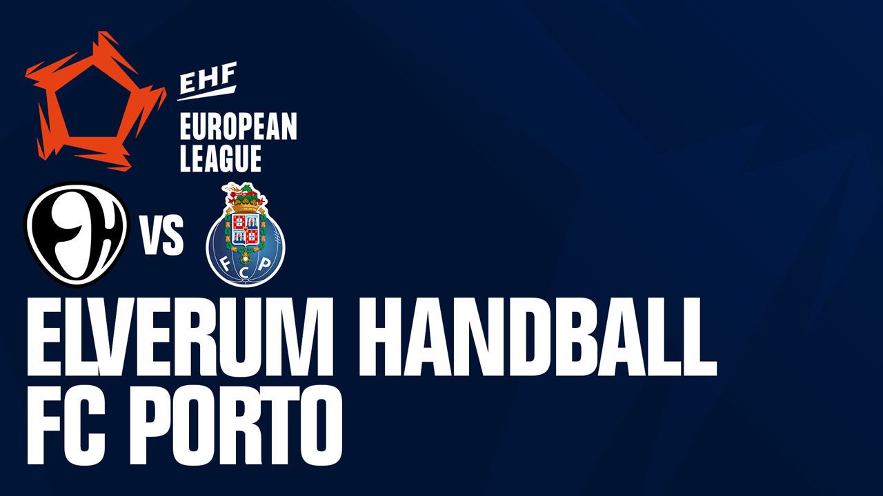 Elverum Håndball vs FC Porto Handball poster