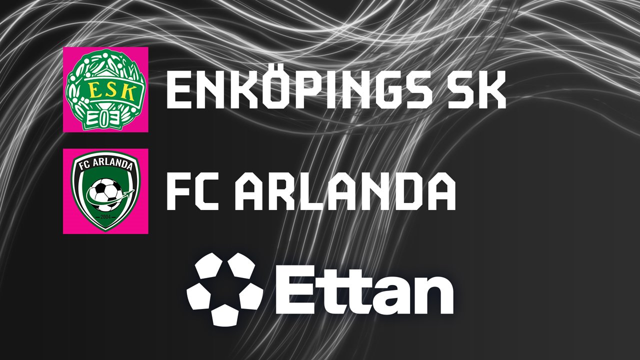 Enköping vs Arlanda poster