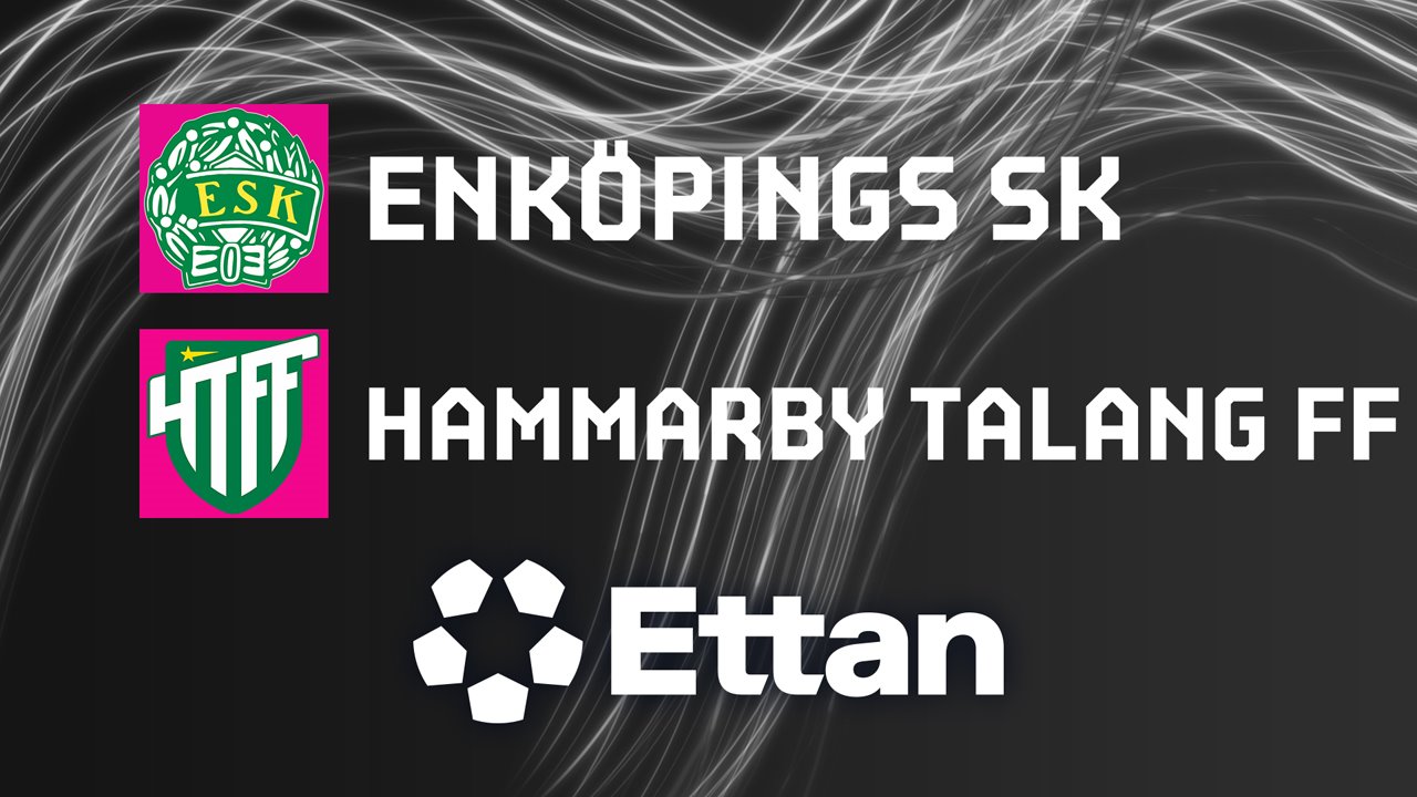 Enköping vs Hammarby Talang poster