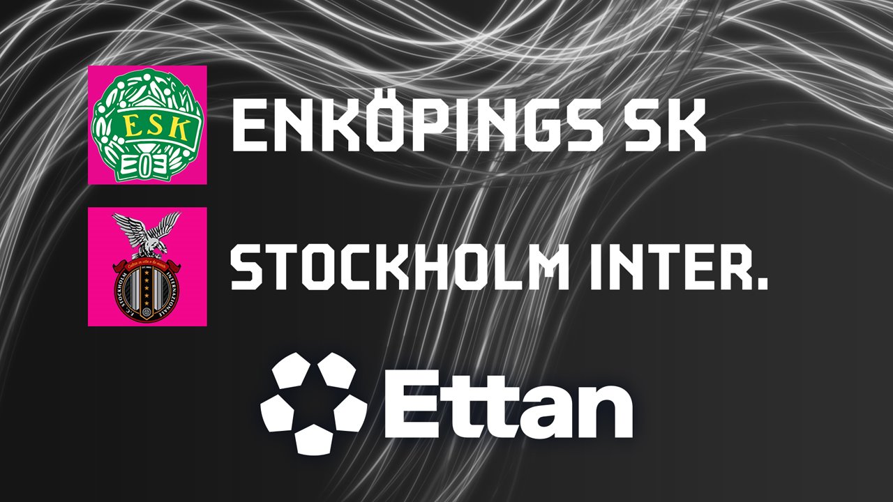 Enköping vs Stockholm Internazionale poster
