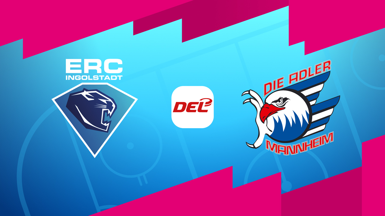 ERC Ingolstadt vs Adler Mannheim poster