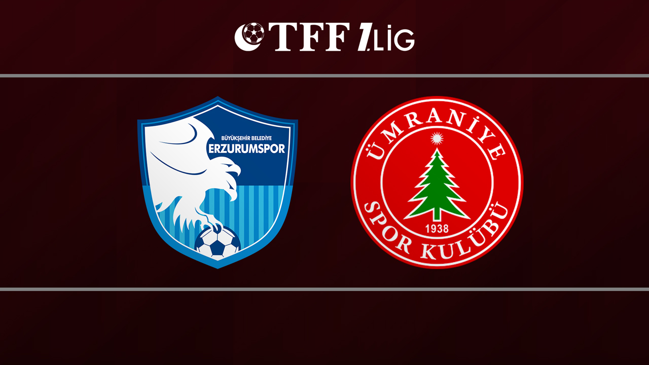 Erzurumspor vs Ümraniyespor poster