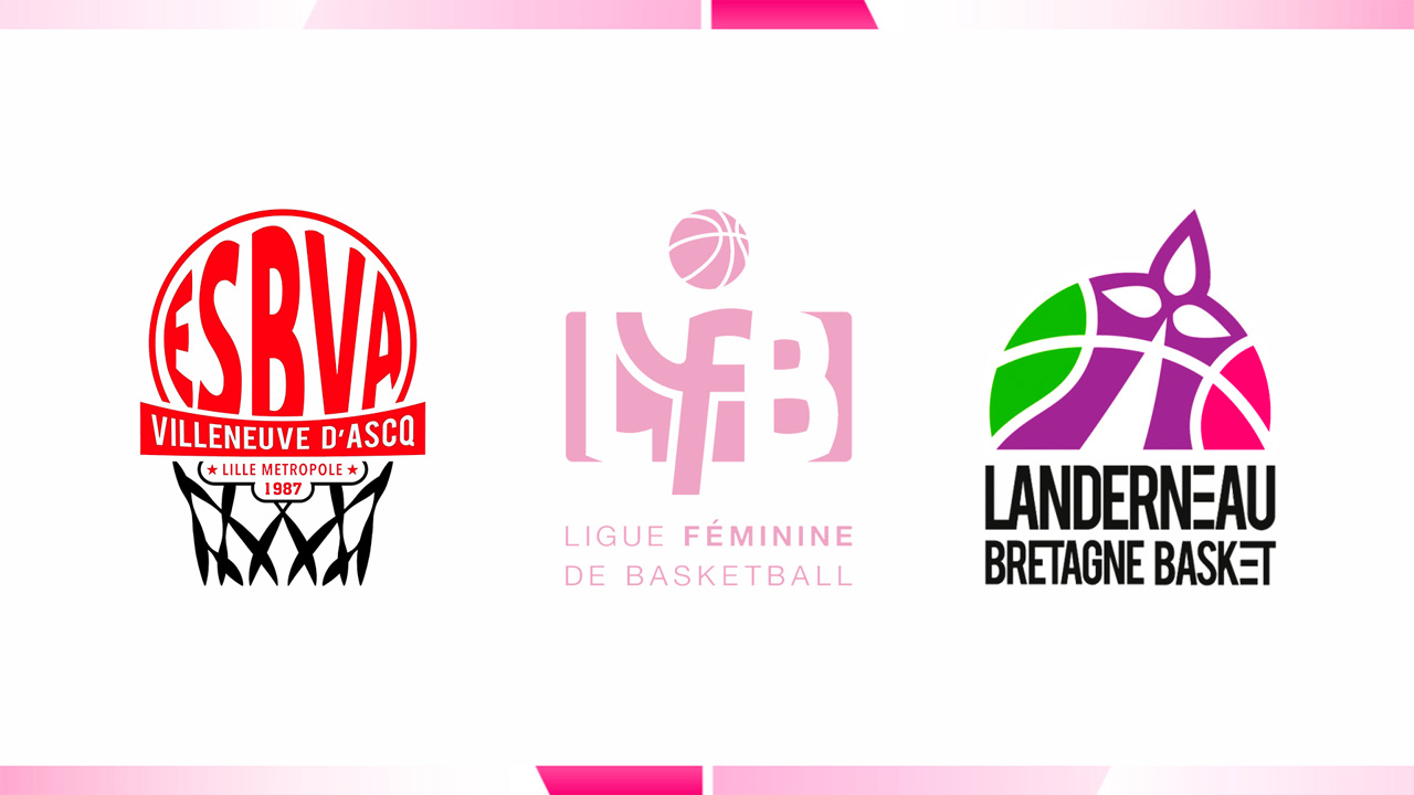 ESB Villeneuve-dAscq Women vs Landerneau Bretagne Basket poster ESB Villeneuve-dAscq Women vs Landerneau Bretagne Basket poster