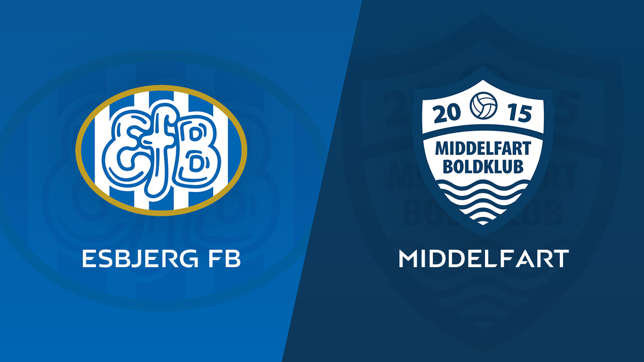 Esbjerg vs Middelfart poster